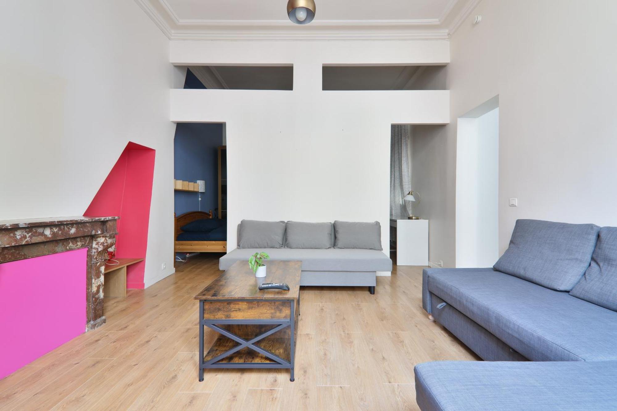 Appartement Quartier Place Des Vosges Paris Exterior foto
